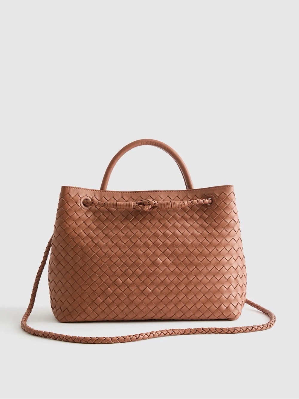 Quince Romy Handwoven Satchel